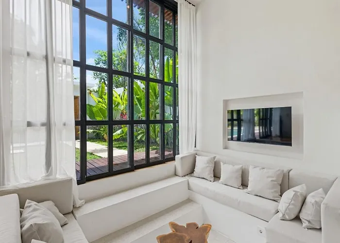 Mediterranean 2br Ellure Ember With Pool & Lush Garden * Jimbaran