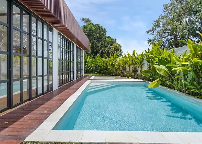 Villa Mediterranean 2br Ellure Ember With Pool & Lush Garden Jimbaran